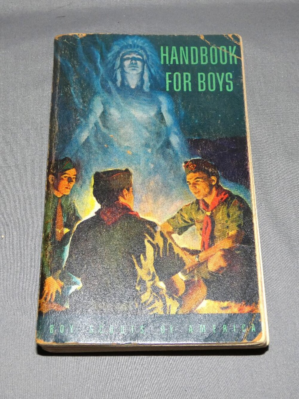 Vintage 1948 Boy Scouts of America Handbook for Boys Book